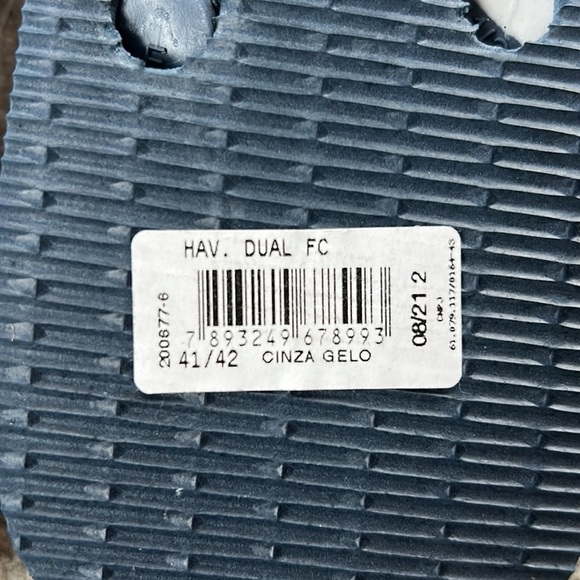 Havaianas Mens Dual 2.0 Summer Flip Flops - Picture 9 of 9